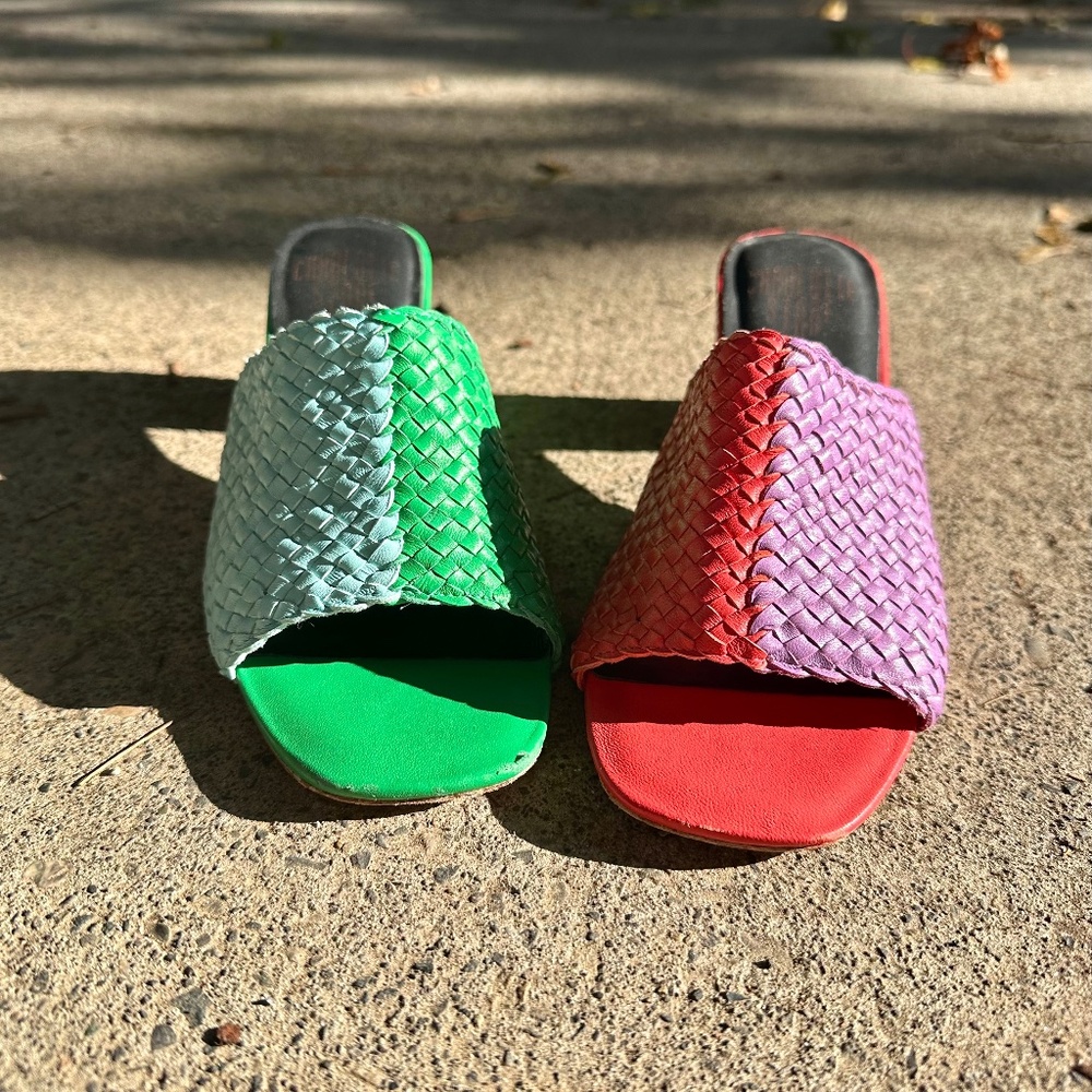 Charlotte Stone Lenu Mules